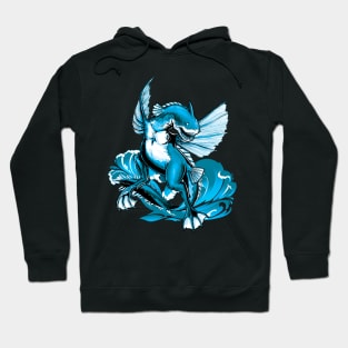 Shark Wyvern (blue) Hoodie